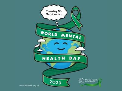 World Mental Health Day logo by Mental Health Foundation