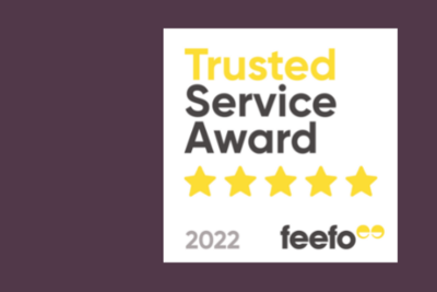 Outsource UK ~ Feefo Trusted Service Award winner 2022