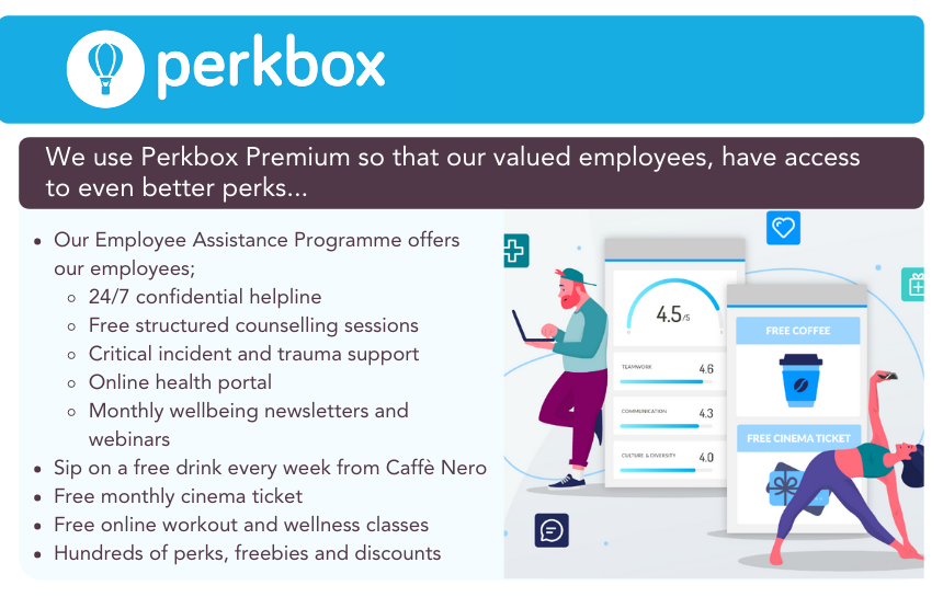 Outsource UK Employee Benefits Perkbox Premium